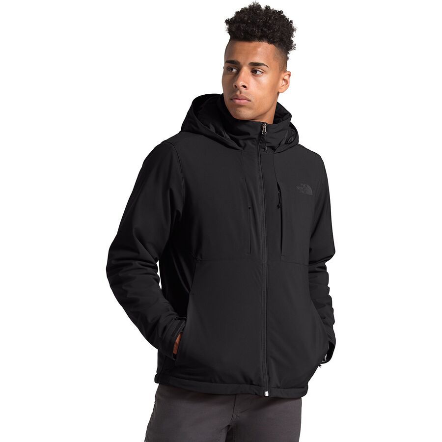 longline black puffa coat