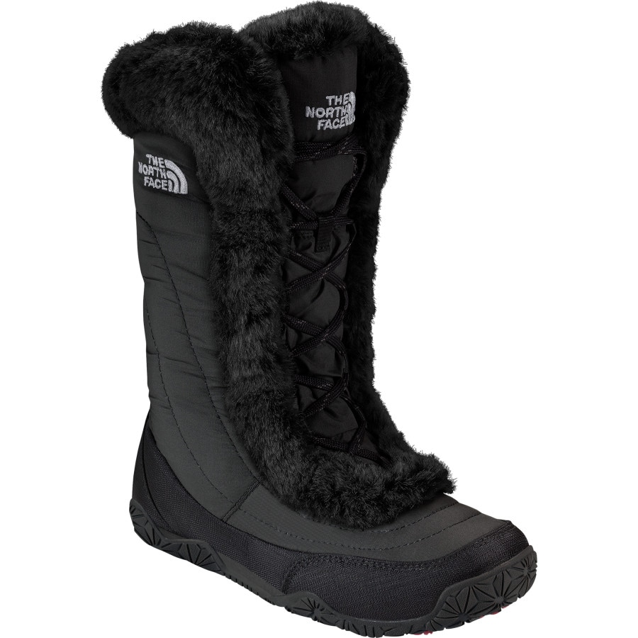 North face nuptse fur outlet boots womens