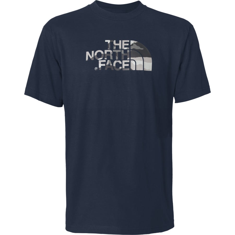 The North Face Water Camo Logo T-Shirt - Short-Sleeve - Men's ...
