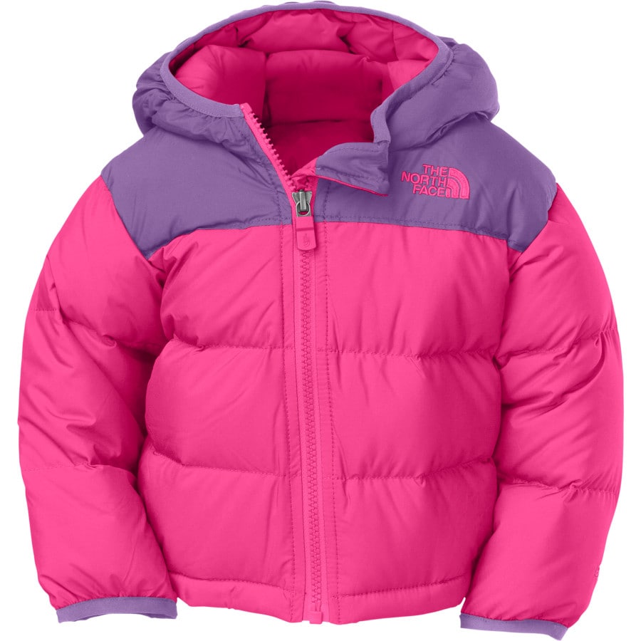 The North Face Nuptse Hooded Down Jacket - Infant Girls' | Backcountry.com