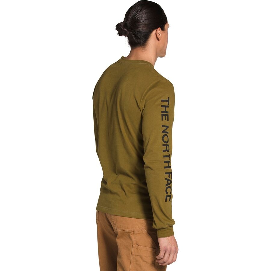 The North Face Sleeve Hit Long Sleeve T Shirt Men S Backcountry Com