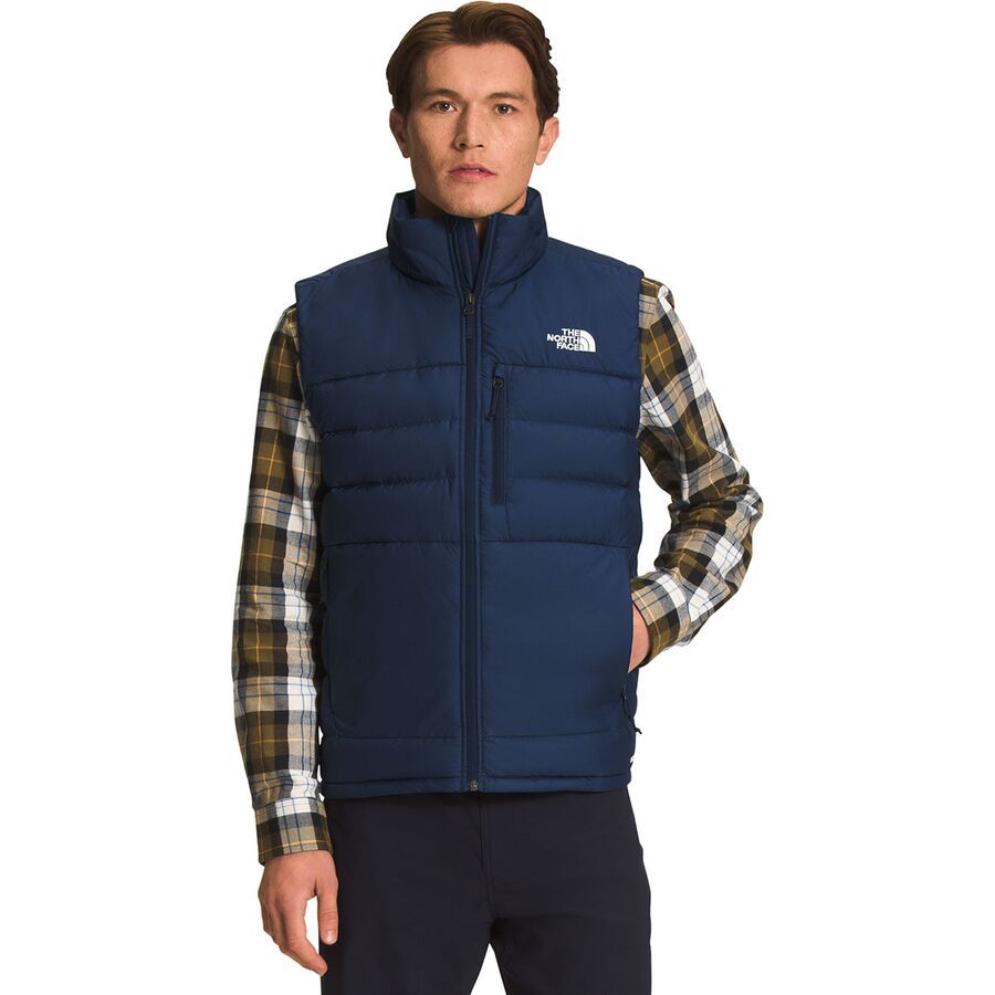 north face vest men's
