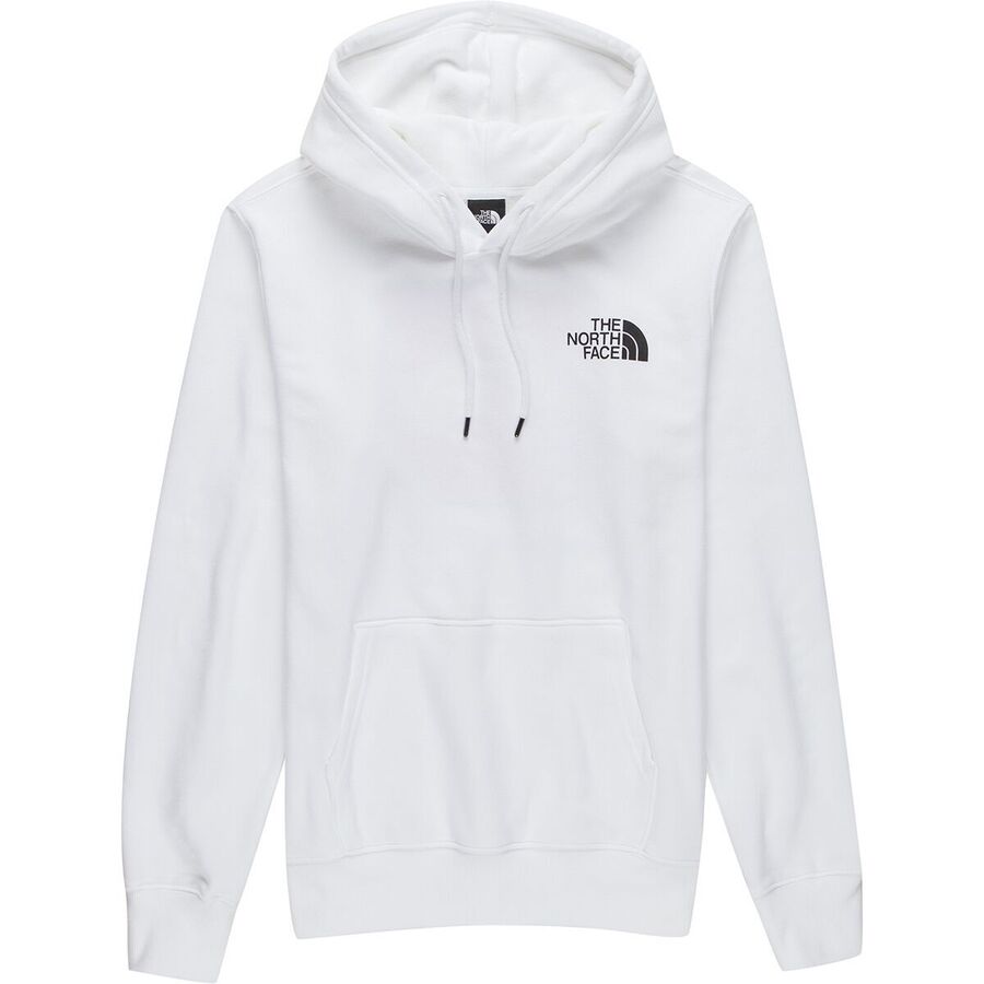 red white and blue north face hoodie