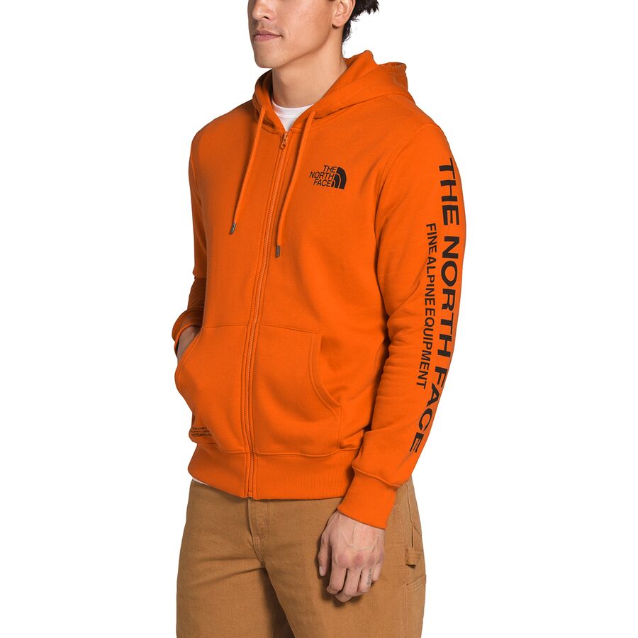 the north face zip sweatshirt