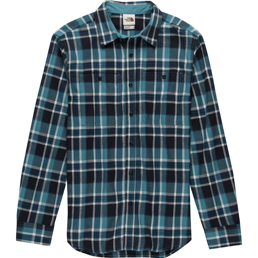 mens north face flannel