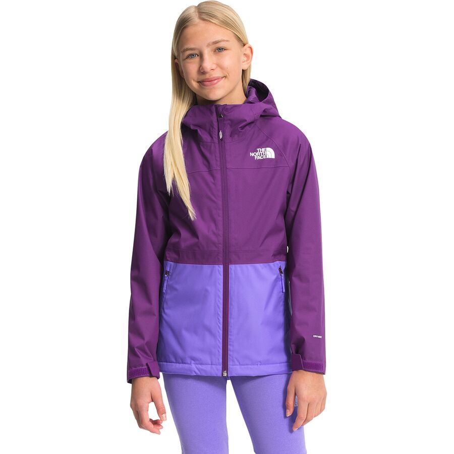 girls north face jacket with hood