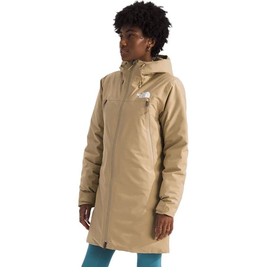 North face knee length parka sale