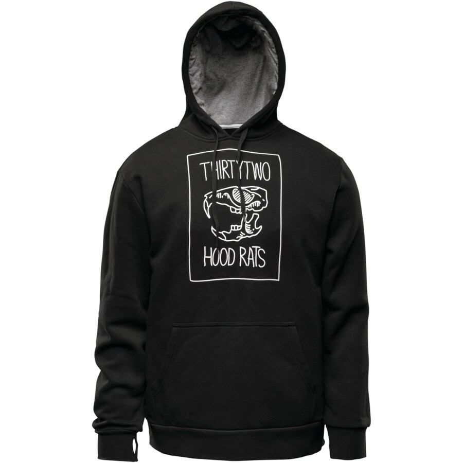 ThirtyTwo Hood Rats Skull Pullover Hoodie --Men's | Backcountry.com
