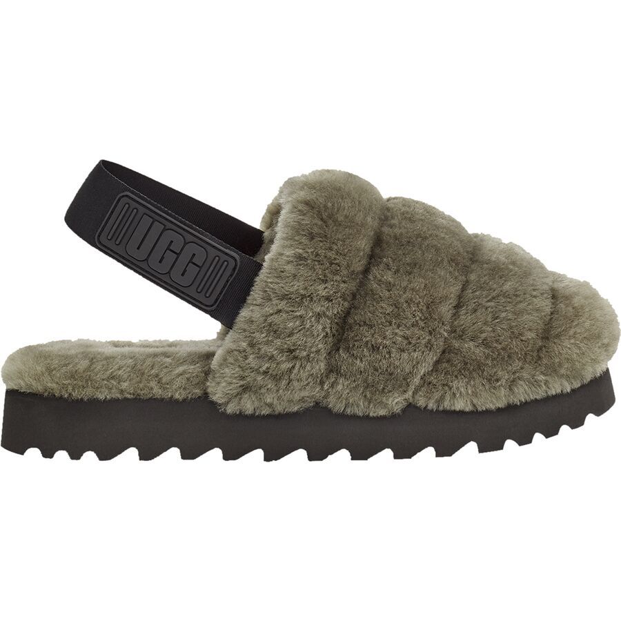 UGG W SUPER FLUFF SLIPPER 22cm ファーサンダル UGG Super Fluff Slipper - Women's