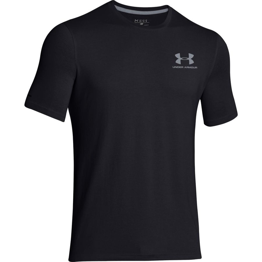 Under Armour Charged Cotton Sportstyle Left Chest Logo T-Shirt - Short ...