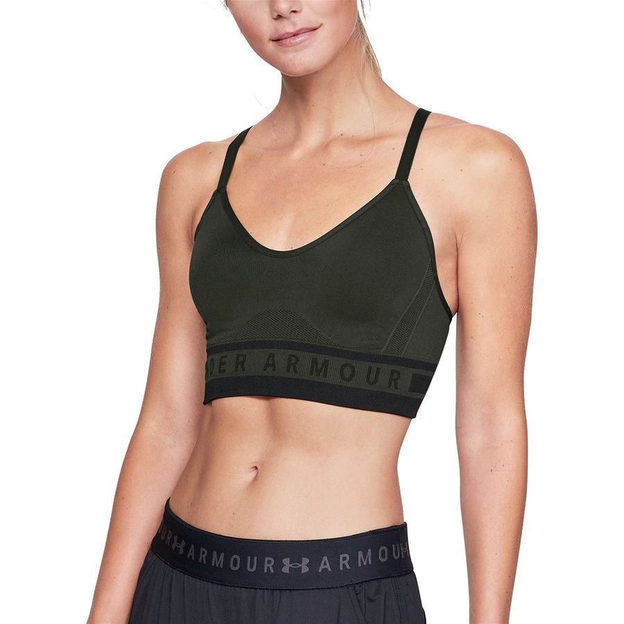 Under Armour Seamless Longline Sports Bra - Women's - Clothing