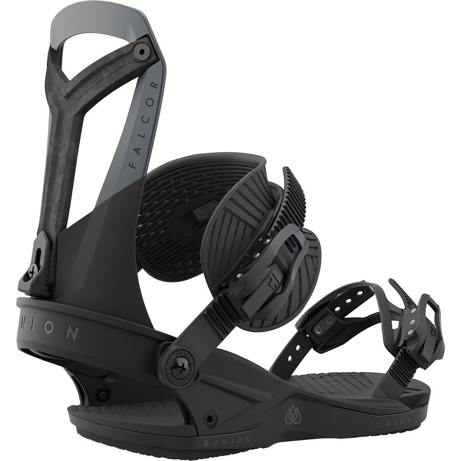 スノーボード UNION BINDING FALCOR 20-21 BLACK M Union Falcor Snowboard Binding - 2023 - Snowboard