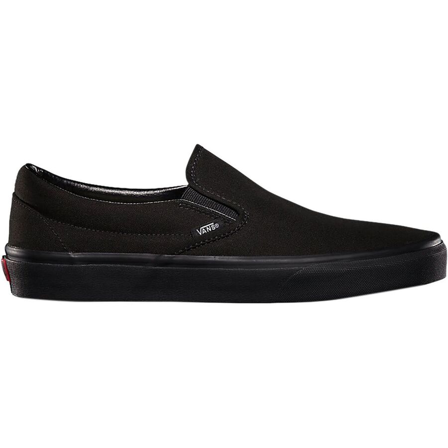 Vans Classic Slip-On Skate Shoes, Men's, Size: 6.5, Black