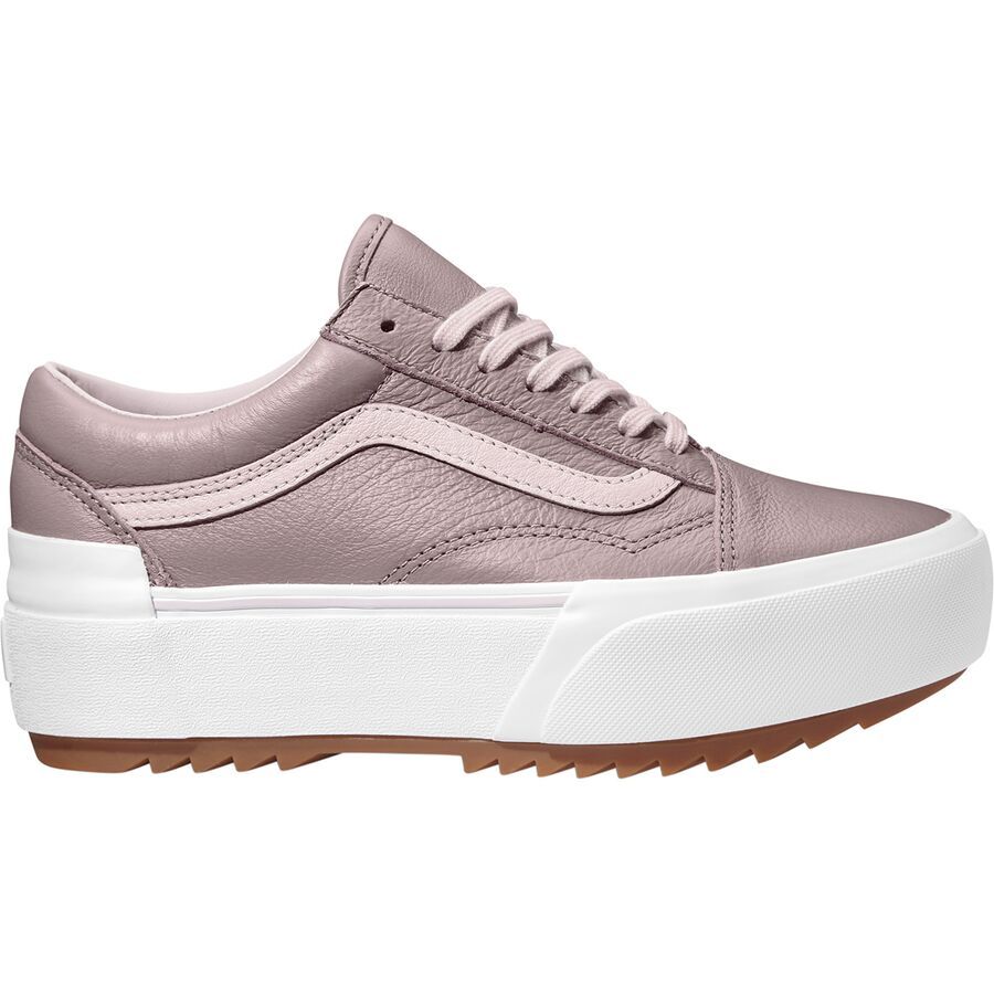 【Vans】☆スニーカー☆ Old Skool Leather Shoe Old Skool Leather Shoe in True White | Vans