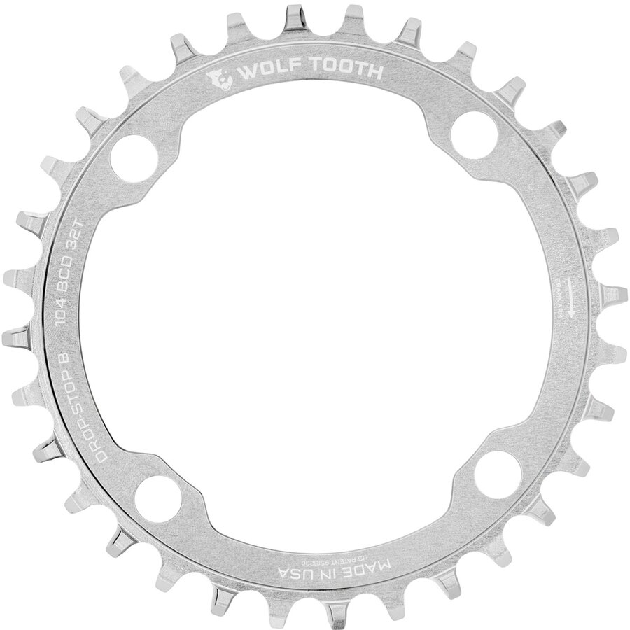 Wolf Tooth Components Drop Stop Chainring - Bike
