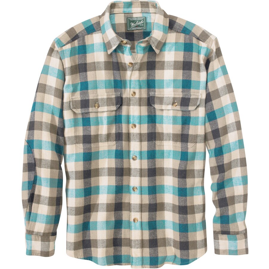 Woolrich Oxbow Bend Regular Fit Flannel Shirt - Long-Sleeve - Men's ...