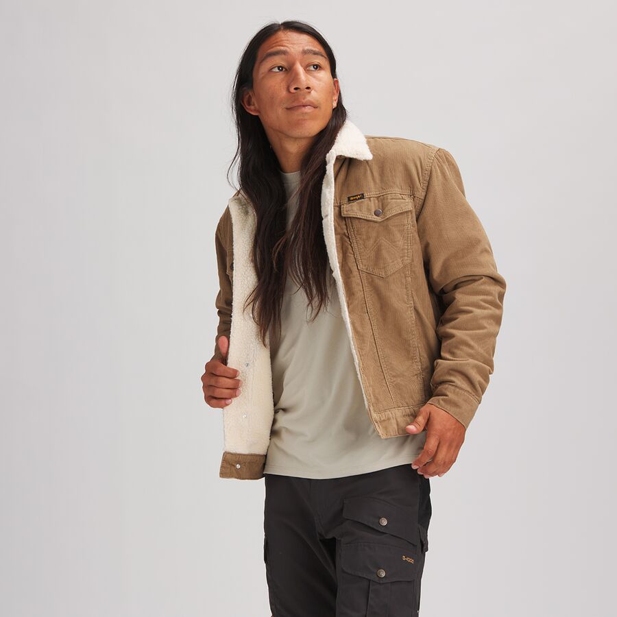Wrangler Corduroy Sherpa Lined Jacket - Men's - Clothing