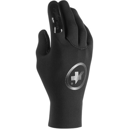 Assos online rain gloves