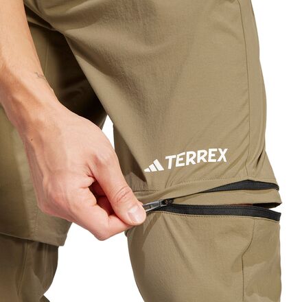 (取寄) アディダステレックス メンズ ユーティリタス ハイキング ジップ オフ パンツ - メンズ Adidas TERREX men Utilitas Hiking Zip Off Pants - Men's Black Adidas TERREX Utilitas Hiking Zip Off Pants - Men's - Clothing