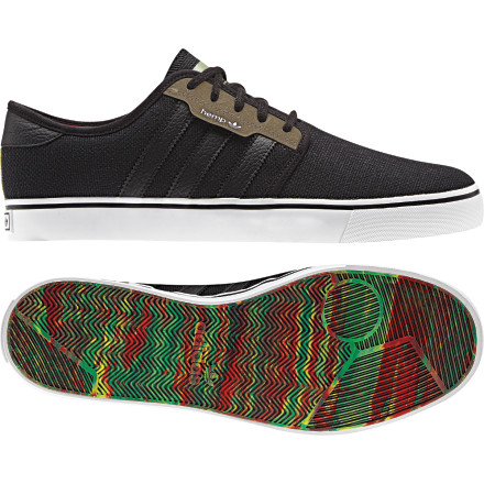 Adidas Seeley Hemp Skate Shoe - Men's - Footwear