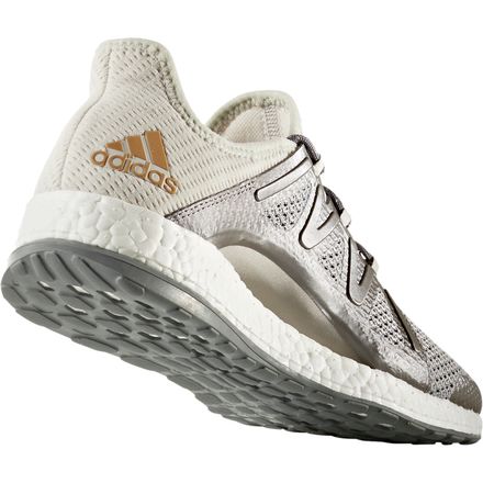 adidas gazelle silver green womens Shop White Womens Pureboost 5 Running Shoes – Shoebacca main image 0