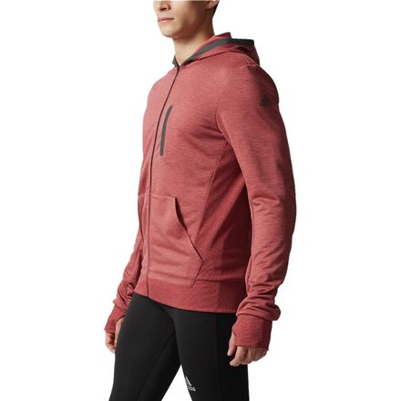 Adidas Beyond the Run Hoodie Men s Clothing