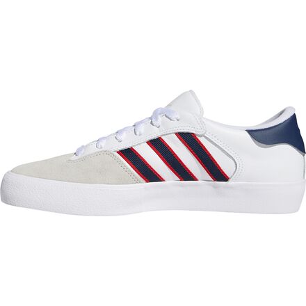 adidas gazelle silver green womens Adidas Matchbreak Super Crystal White/ Collegiate Navy/ Cloud White –  Stoked Boardshop main image 0