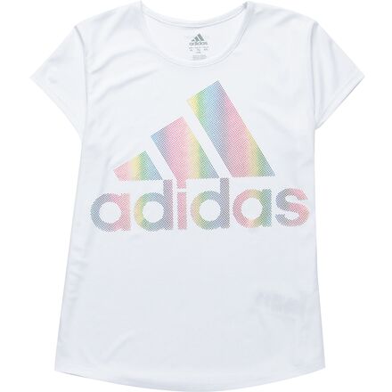 detaljer Frivillig Ørken Adidas Replenishment Rainbow Foil T-Shirt - Girls' - Kids