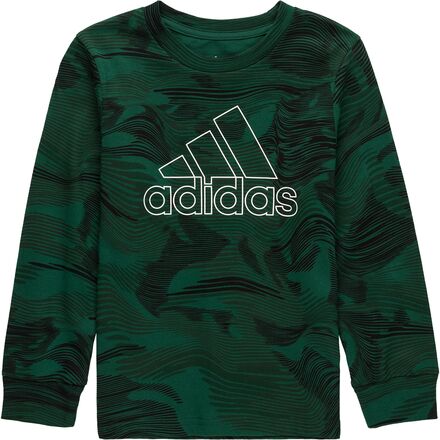 Beperkt Sitcom Blazen Adidas Warp Camo Long-Sleeve T-Shirt - Toddler Boys' - Kids