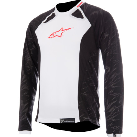 AlpineStars Drop 6.0 Short Sleeve Jersey - S - Black | MTB Direct