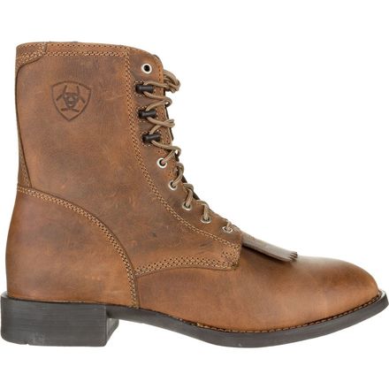 Ariat Heritage Lace-Up Combat Brown Leather Packer Boots Men’s Sz. 13 ATS Brown Ariat Lace Up Boots for Men for Sale | Shop New & Used  main image 4