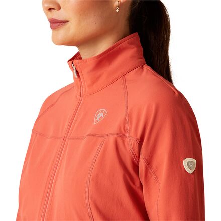 (取寄) アリアット レディース アジャイル ソフトシェル ジャケット - ウィメンズ Ariat women Agile Softshell Jacket - Women's Baked Apple Ariat Agile Softshell Jacket - Women's - Clothing