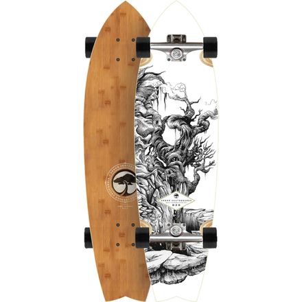 Arbor Sizzler Bamboo Complete Cruiser Skateboard - Snowboard