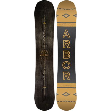 Arbor Element Black Snowboard - Snowboard