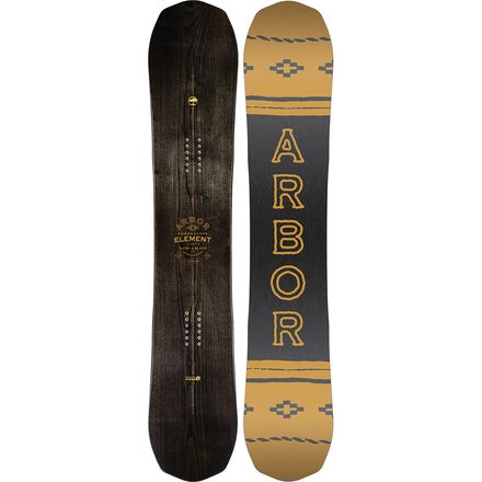 Arbor Element Black Camber Snowboard - Snowboard