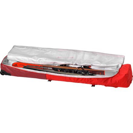 アトミック ATOMIC RS DOUBLE SKI WHEELIE Atomic RS 215 Ski Wheelie Ski Bag - 4-Pairs - Ski