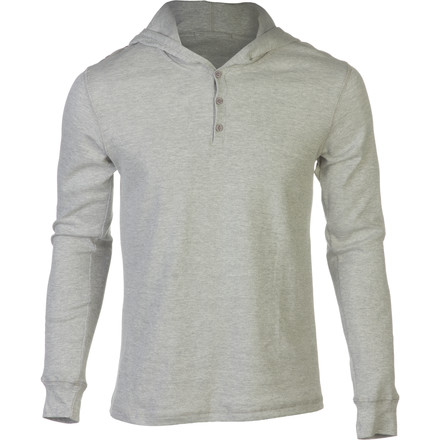 ALO YOGA 3-Button Hooded Shirt - Long-Sleeve - Men's - Clothing