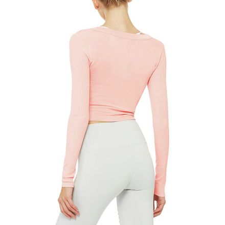 ALO YOGA Cover Long-Sleeve Top - Women's - Clothing
