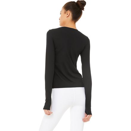 ALO YOGA Finesse Long-Sleeve Top - Women's - Clothing