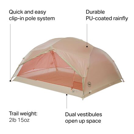 テント・タープ Big Agnes Copper Spur Platinum 3P Copper Spur 3 Platinum Crazylight Tent | Big Agnes
