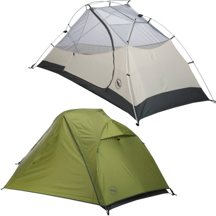 Big Agnes Lynx Pass Tent: 1-Person 3-Season - Hike & Camp