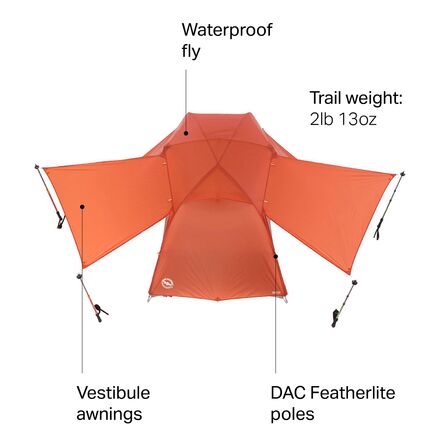 Big Agnes Copper Spur HV UL2 Tent: 2-Person 3-Season - Hike & Camp