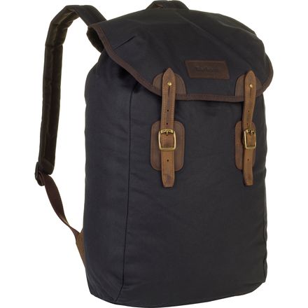 Barbour leather backpack outlet