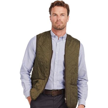 onderbreken Arena Bont Barbour Polarquilt Waistcoat Zip-In Liner Vest - Men's - Clothing