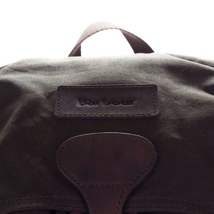 barbour beaufort wax leather backpack in green Barbour Beaufort 9.5L Backpack