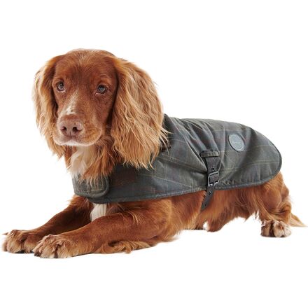 Barbour Tartan Wax Dog Coat - Hike & Camp