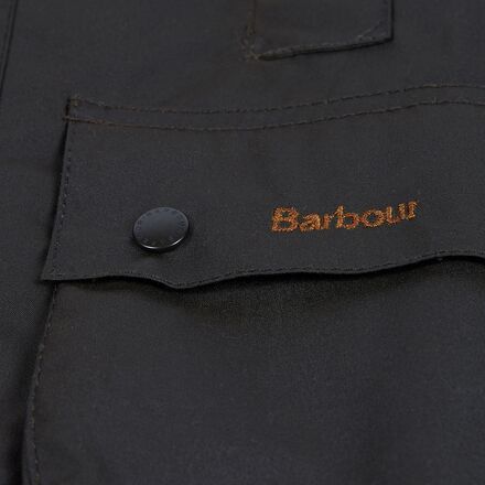 美品 barbour バブアー kids classic BEAUFORT L Barbour Kids' Beaufort Wax Jacket, Olive
