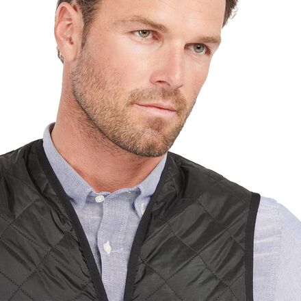 Barbour Quilted Waistcoat/Zip-In Liner Vest - Men's - Clothing