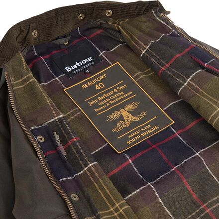 Barbour Beaufort 40 Wax Jacket - Men's - Clothing