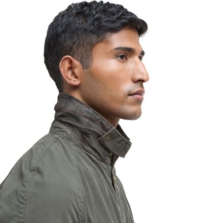 (取寄) バブアー メンズ トラッカー カジュアル ジャケット - メンズ Barbour men Tracker Casual Jacket - Men's Washed Stone Barbour Tracker Casual Jacket - Men's - Clothing